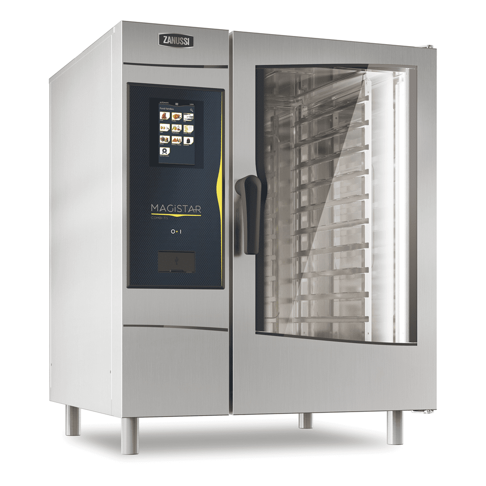 ZANUSSI MAGİSTAR TS BOYLERLİ DOKUNMATİK EKRANLI ELEKTRİKLİ GASTRONORM KOMBİ FIRIN resmi